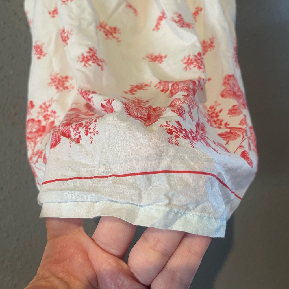 Janie and Jack Floral Border Top - Picture 4 of 8